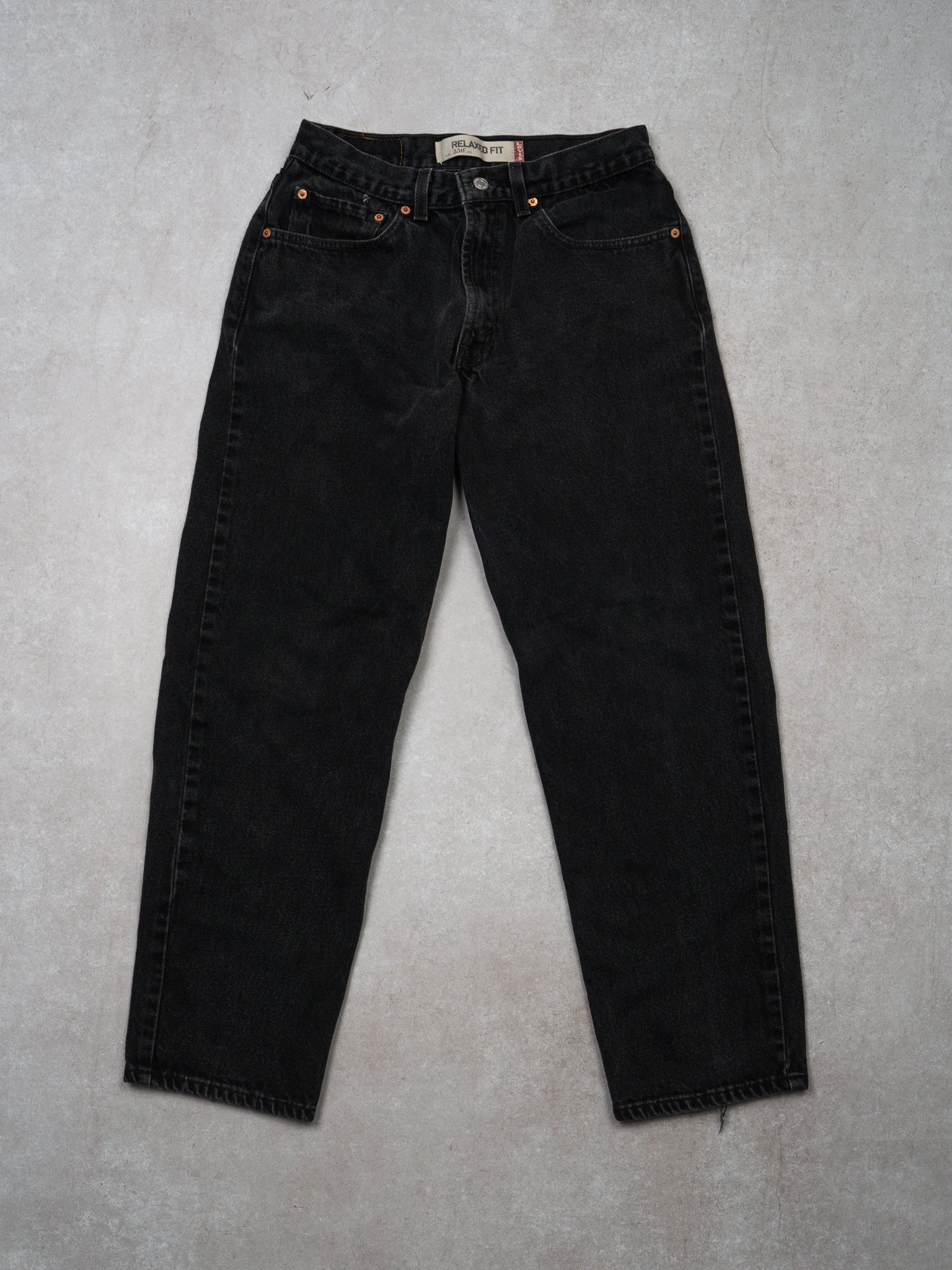 Vintage Washed Black 550 Levi Jeans (32 x 30)