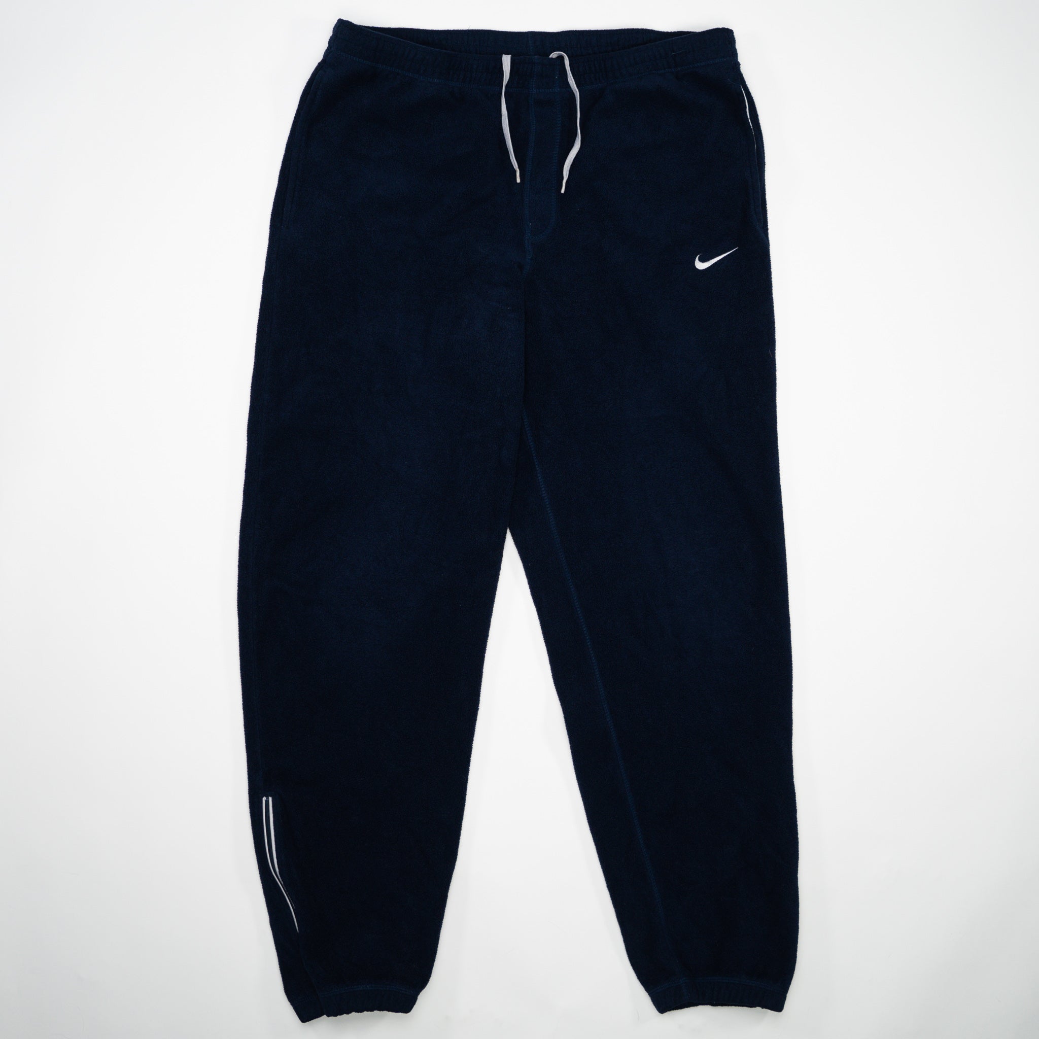 Vintage Y2K Blue NIke Fleece Sweatpants (L)
