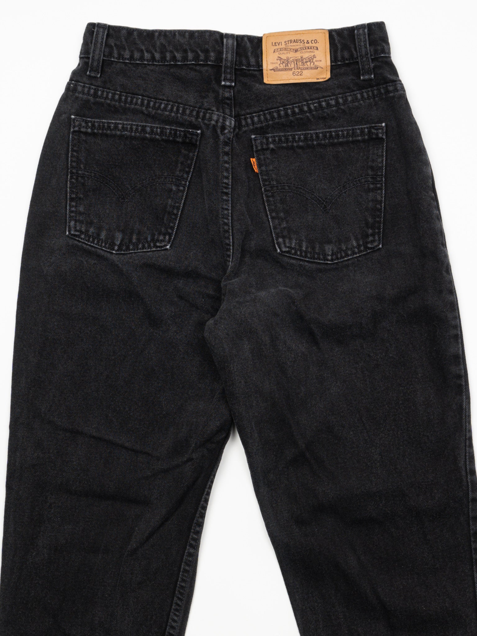 Vintage 1970s Black Levi Jeans (28 x 28)
