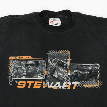 Vintage '01 Rugged Tony Stewart Winston Cup Series NASCAR Tee (M) | Rebalance Vintage.