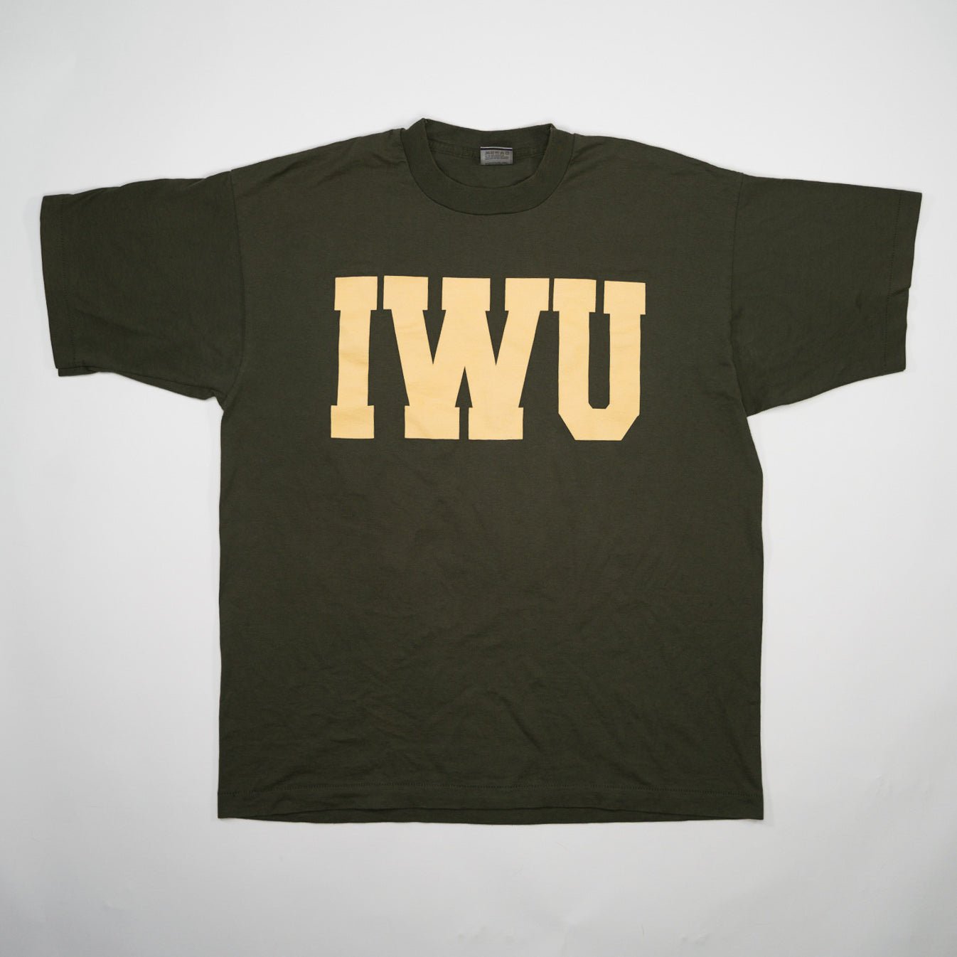 Vintage Army Green IWU Tee (L)