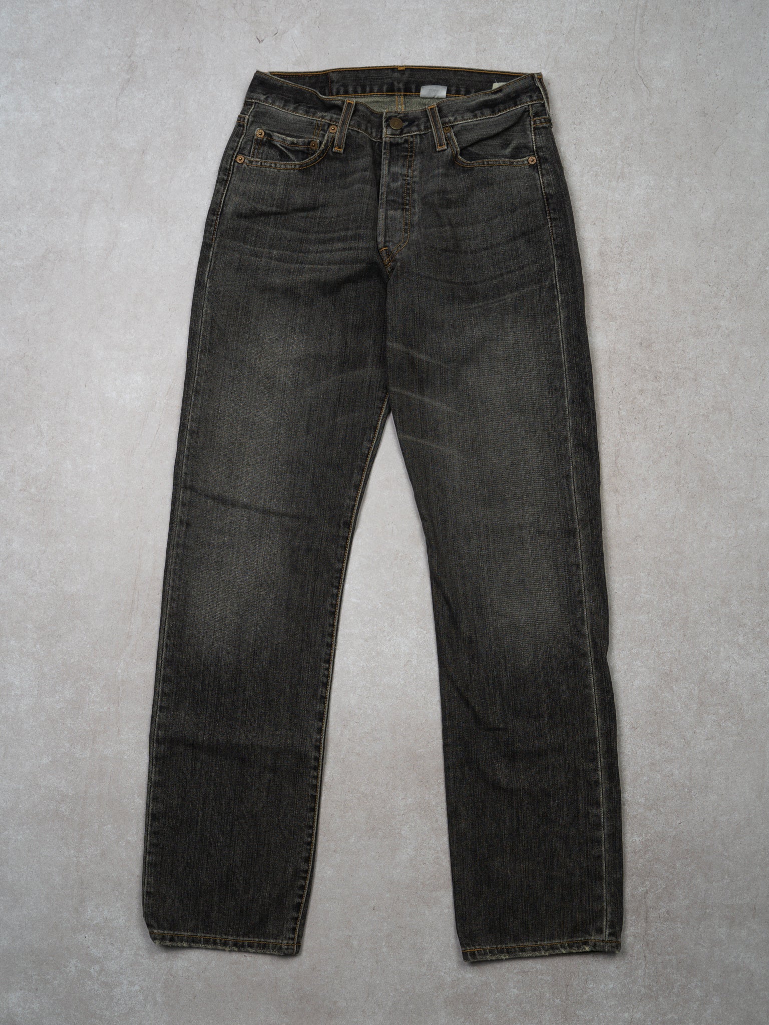 Vintage Grey 501 Levi Jeans (28 x 31)