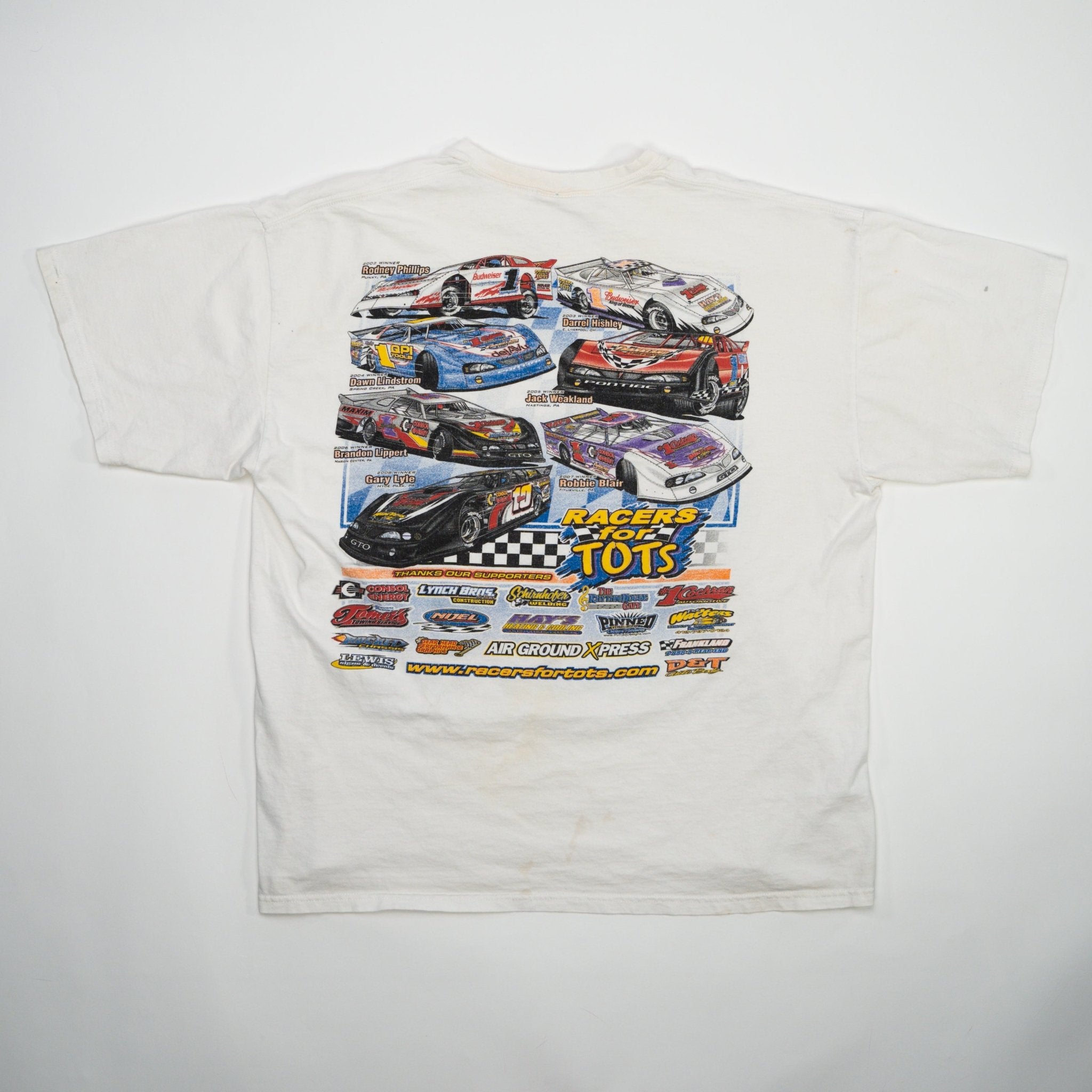 Vintage Bob Walters Racers for Tots Tee (M) | Rebalance Vintage.