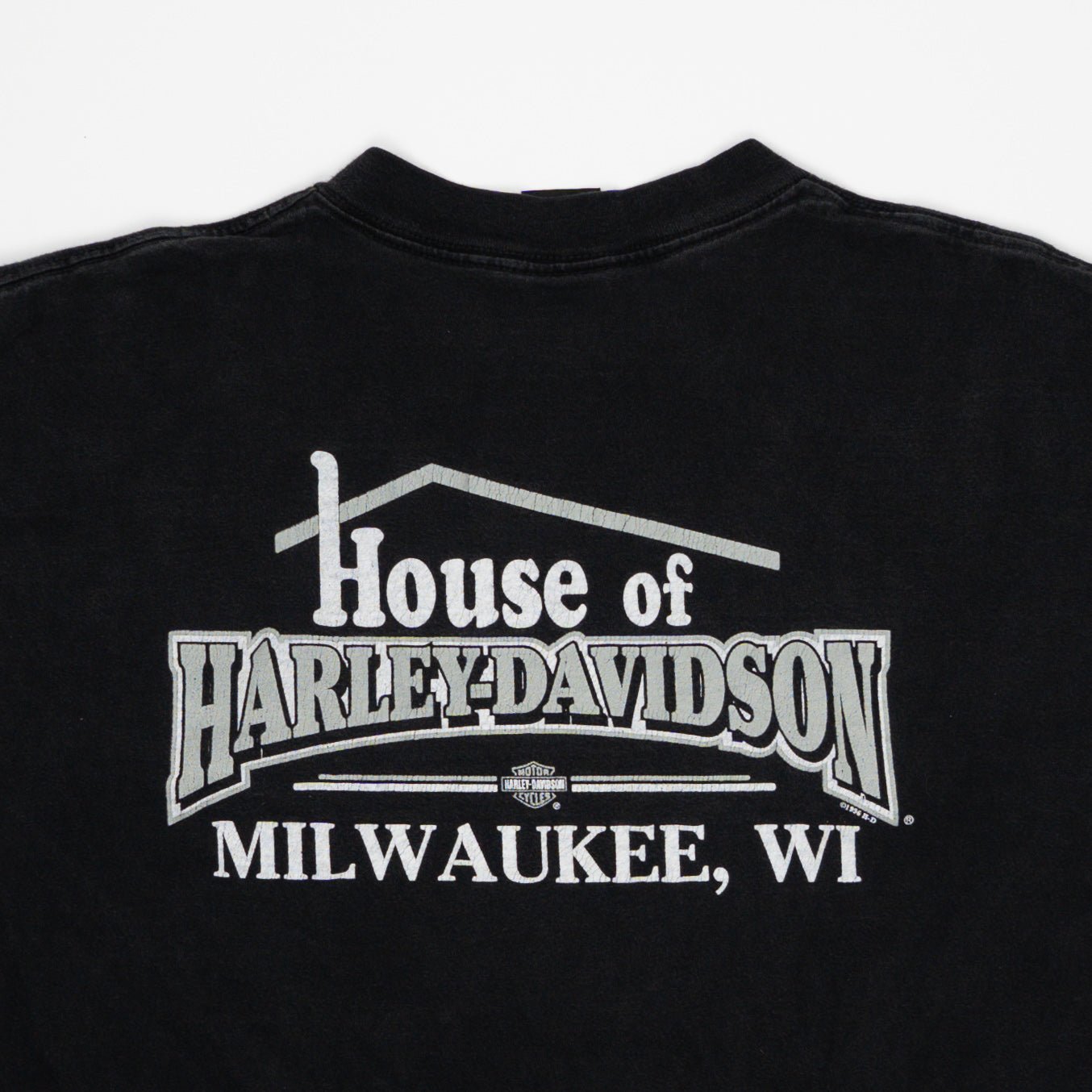 Vintage '97 Black Harley Davidson Milwaukee Tee (M) | Rebalance Vintage.