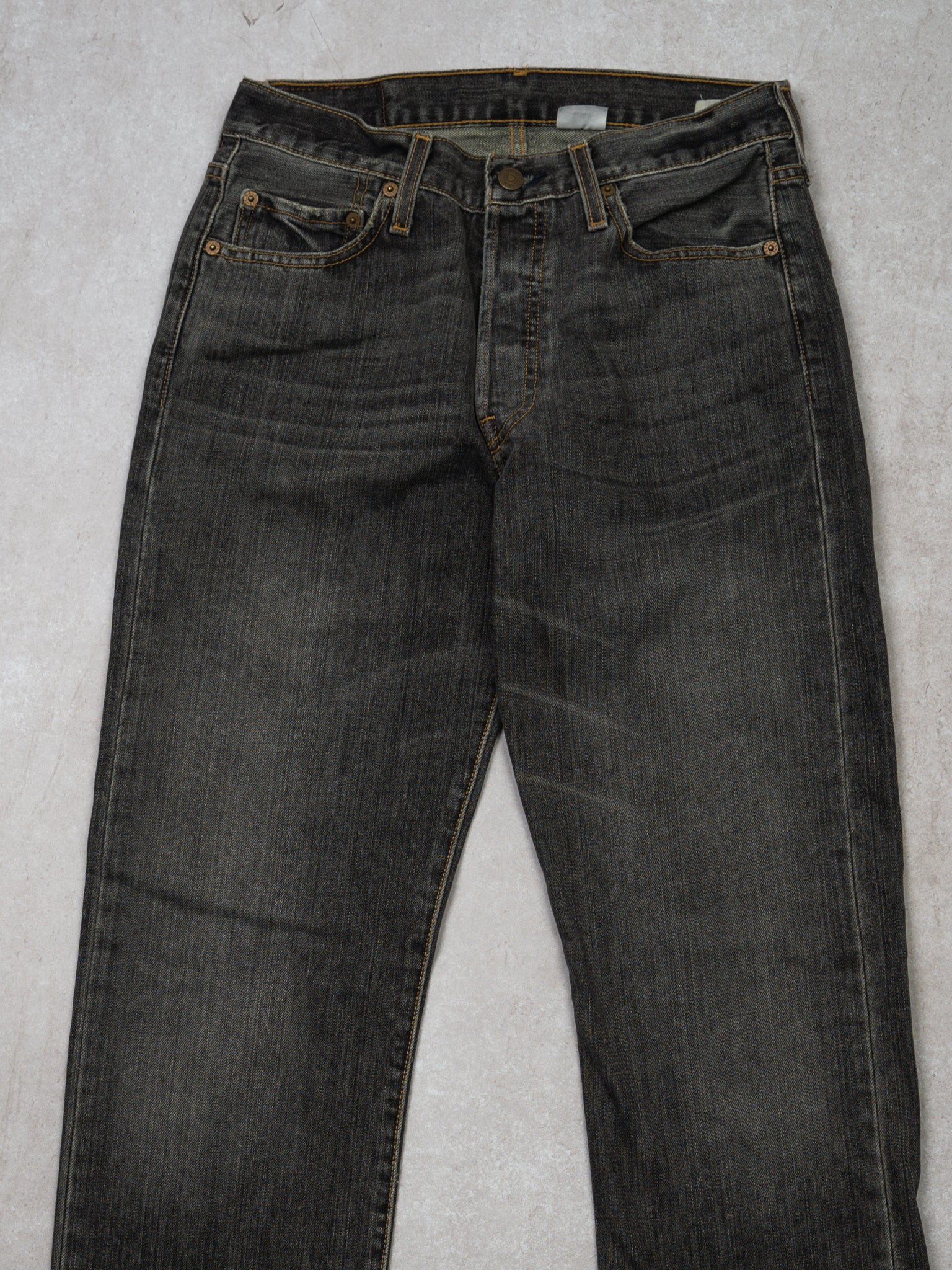 Vintage Grey 501 Levi Jeans (28 x 31)