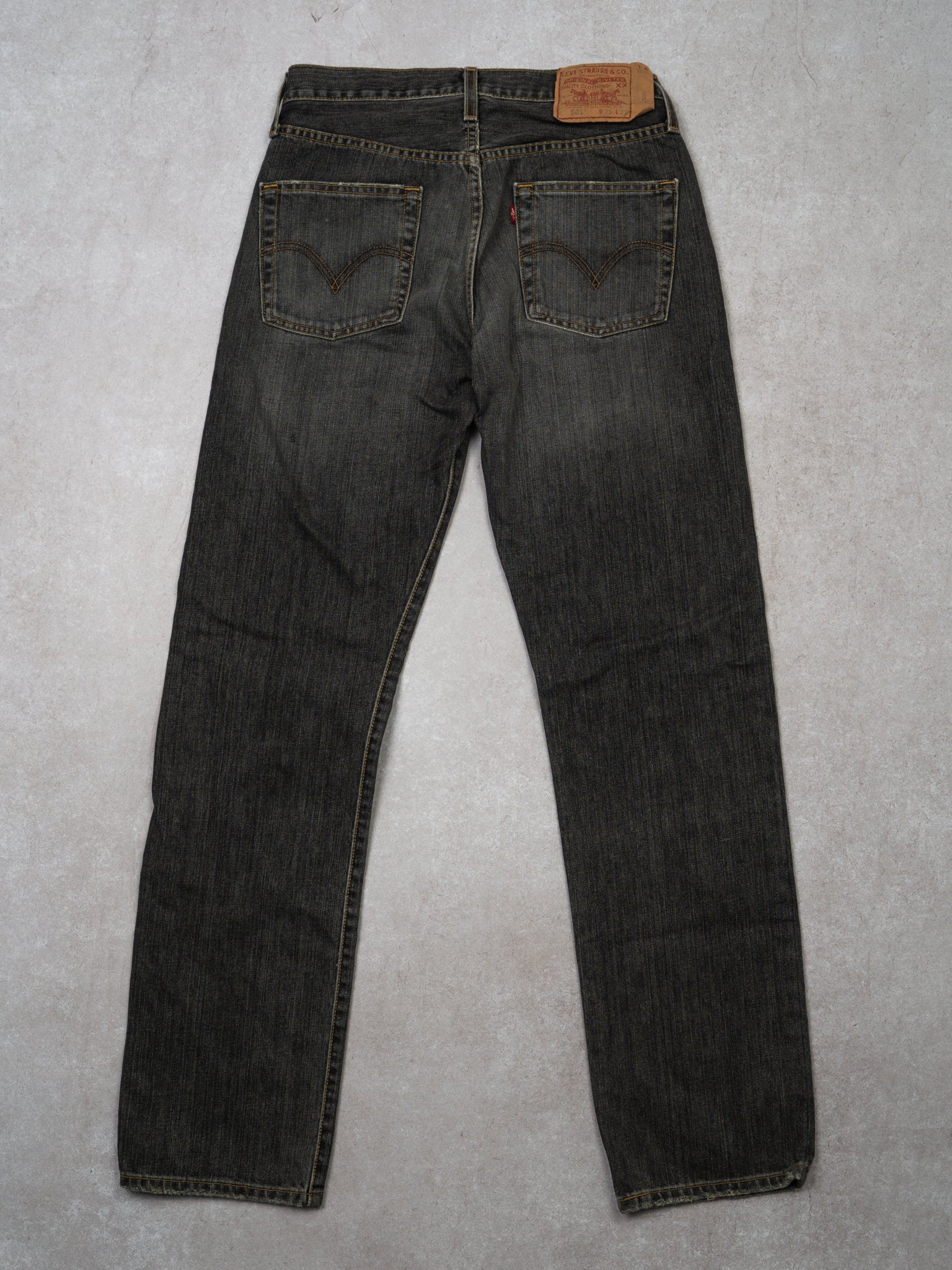 Vintage Grey 501 Levi Jeans (28 x 31)