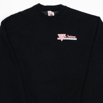 Vintage 90s Black Tri-State Development Crewneck (L) | Rebalance Vintage.