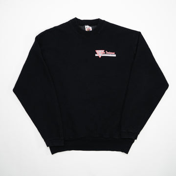 Vintage 90s Black Tri-State Development Crewneck (L) | Rebalance Vintage.