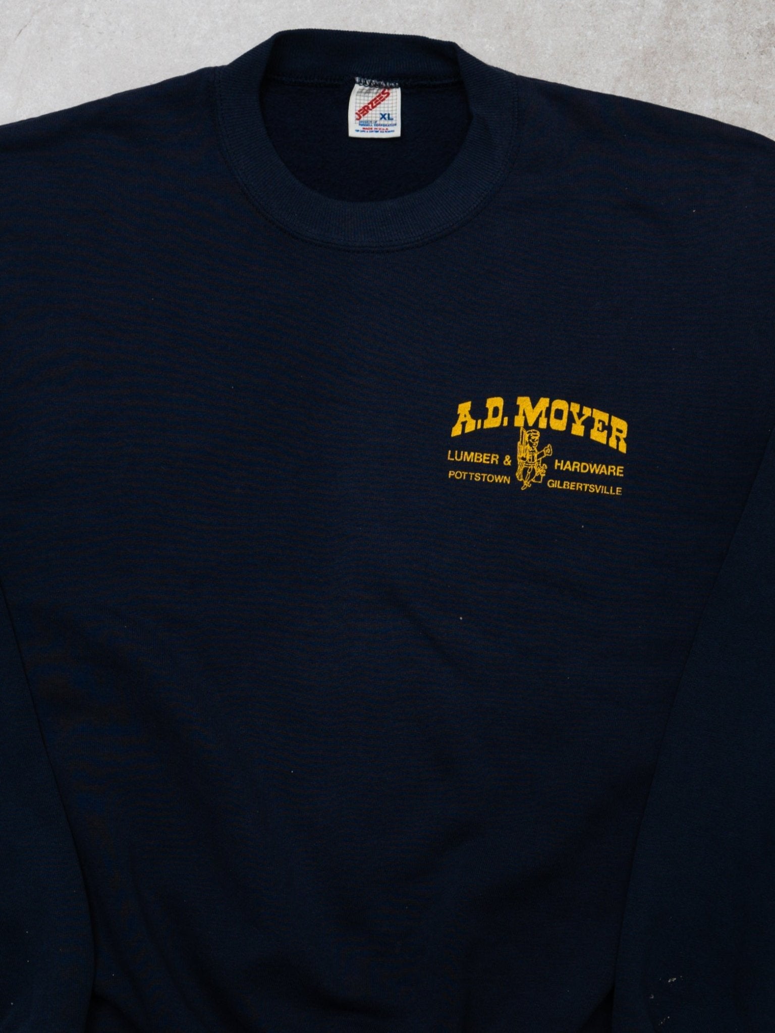 Vintage 90s A.D. Moyer Lumber Crewneck (L)