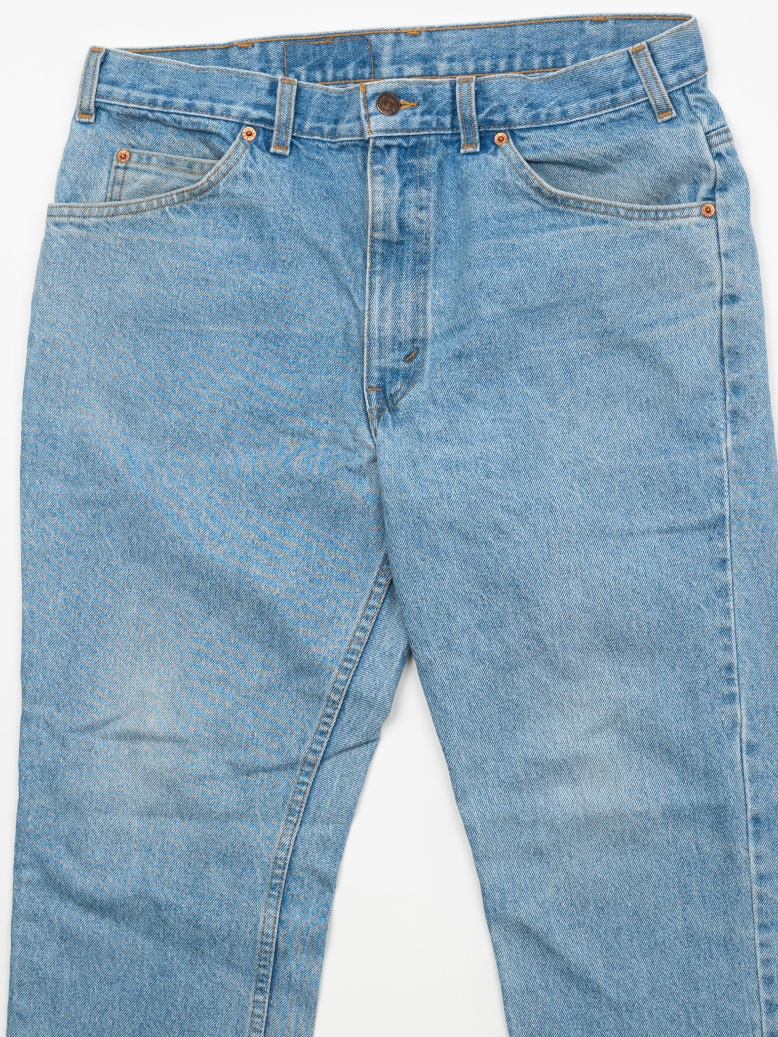 Vintage 1970s Light Blue Levi Jeans (36 x 30)