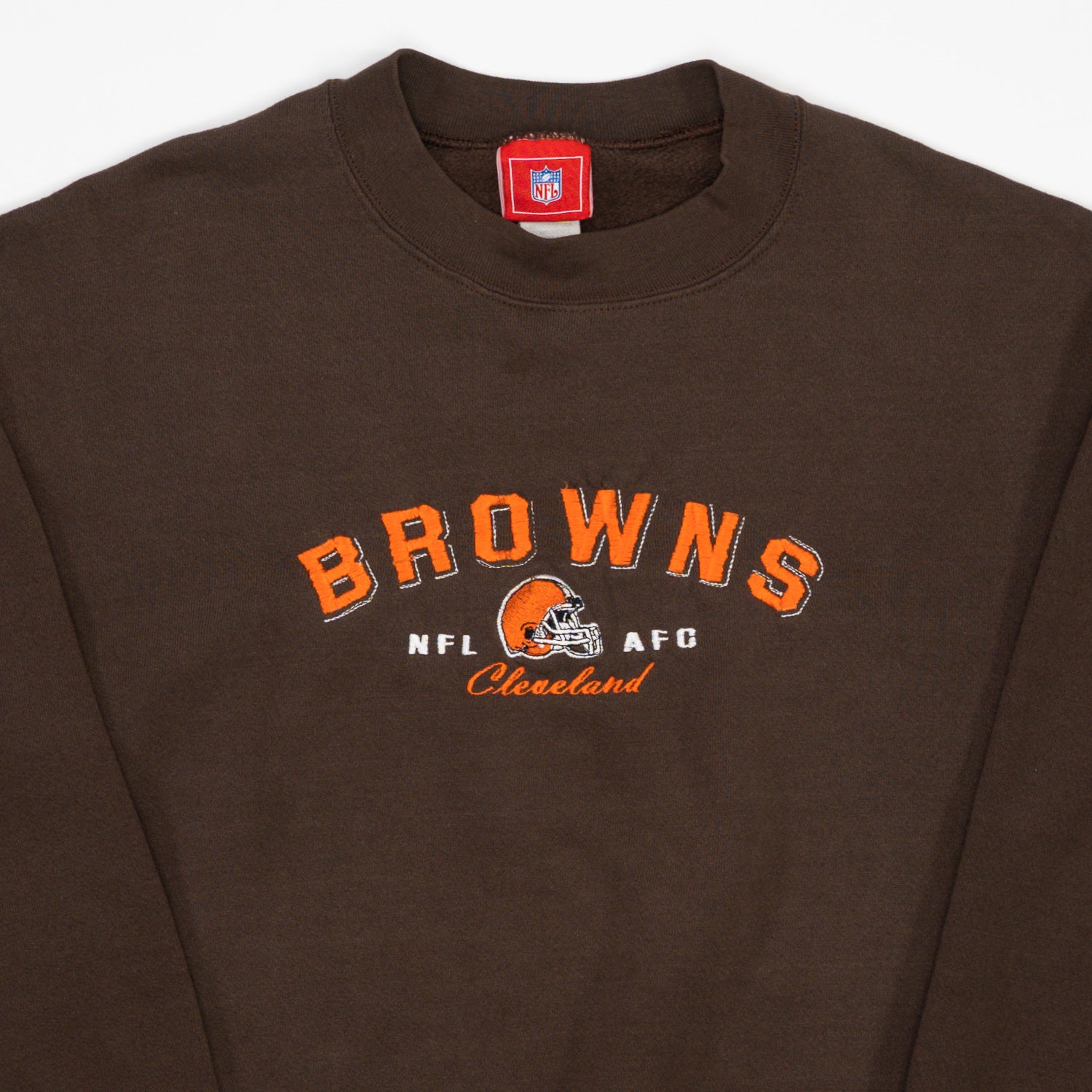 Vintage Brown Cleveland Browns NFL Crewneck (M)