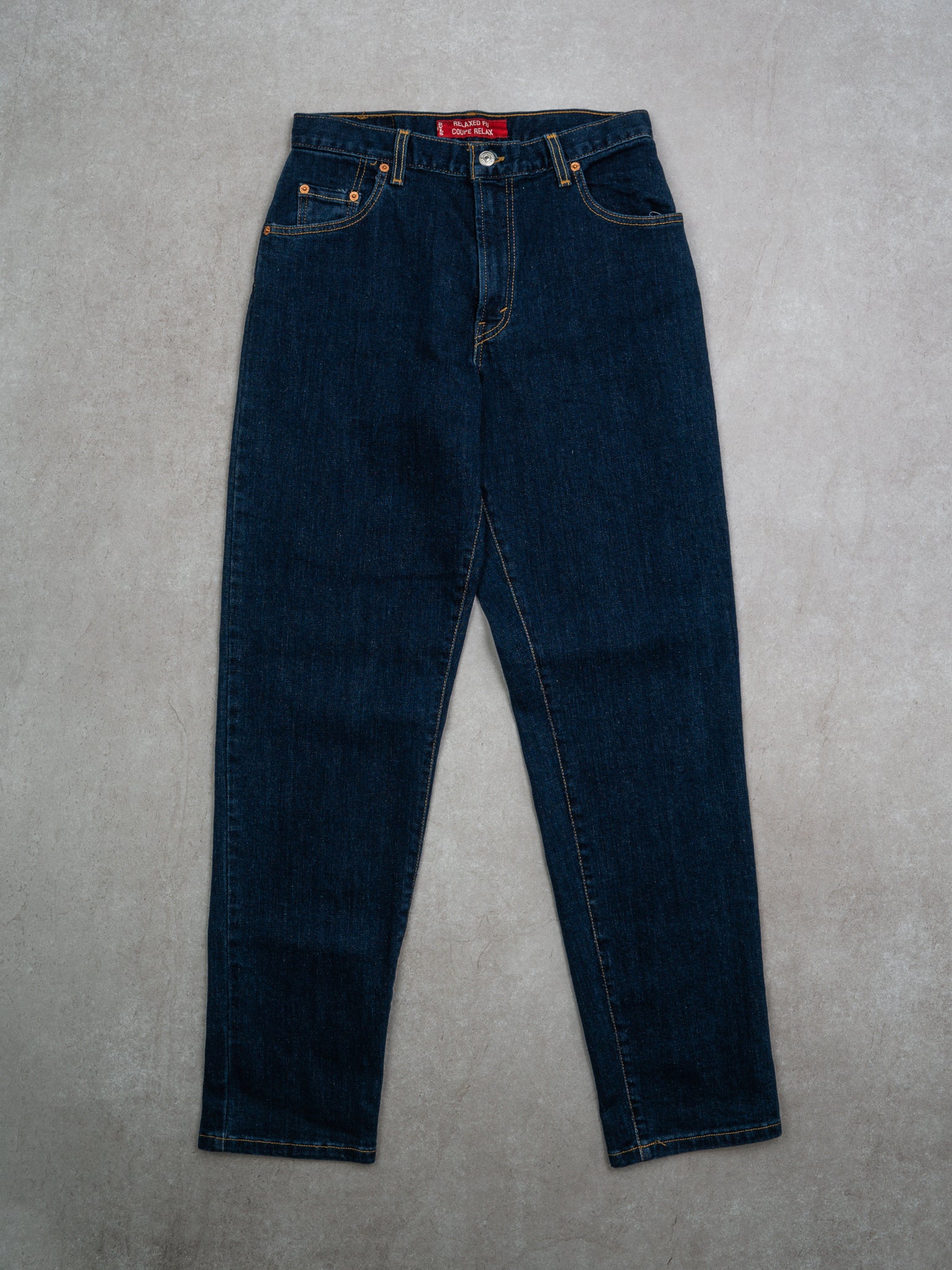 Vintage 90s Dark Blue 550 Levi Jeans (30 x 31)