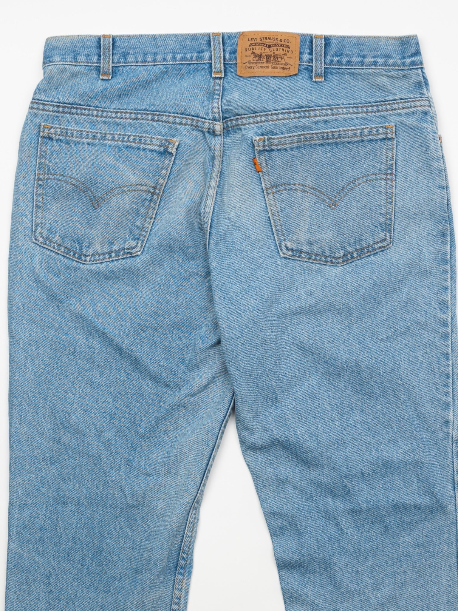 Vintage 1970s Light Blue Levi Jeans (36 x 30)