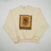 Vintage Cream Wild Flowers Crewneck (M)