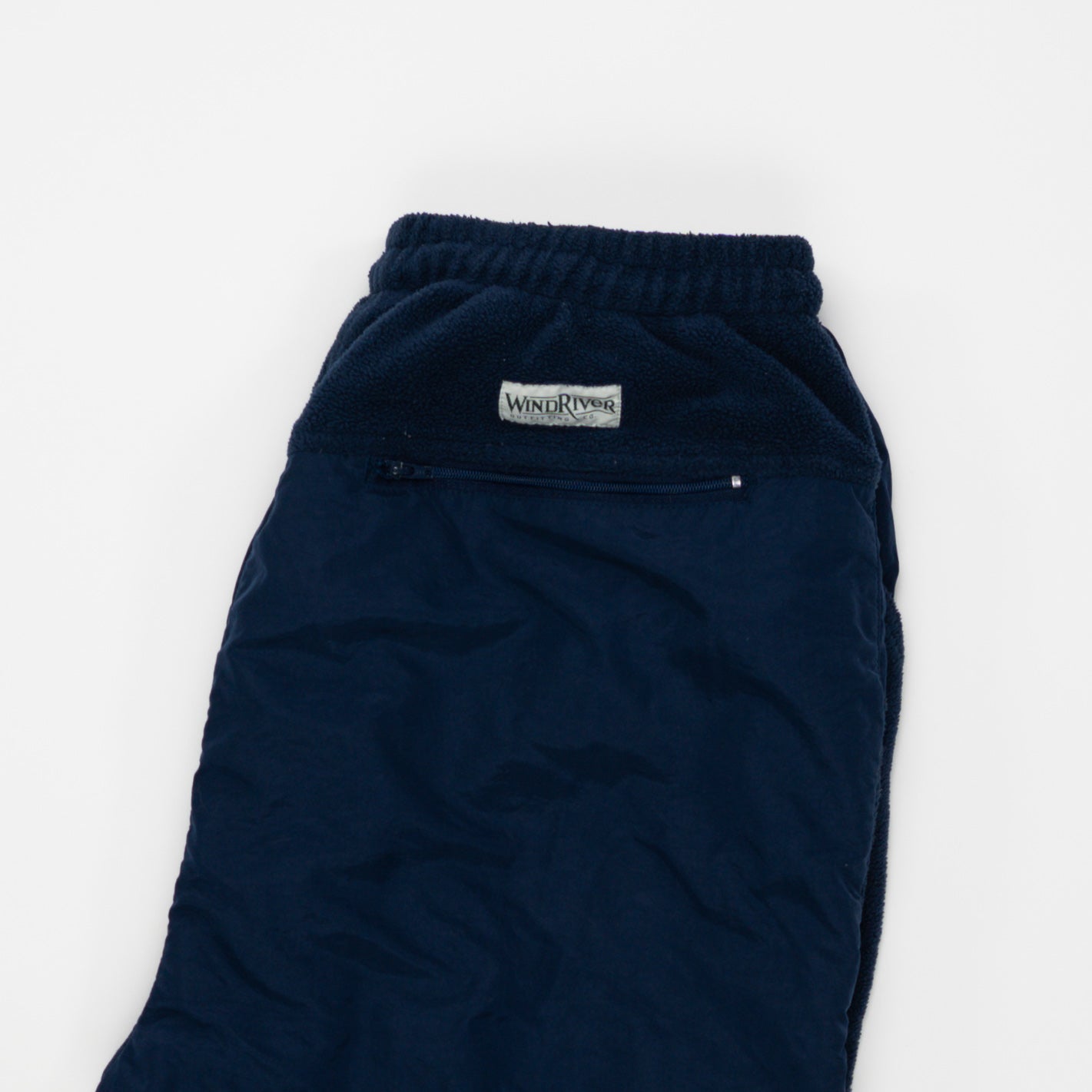 Vintage Blue Wind River Double Knee Fleece Pants (L) | Rebalance Vintage.