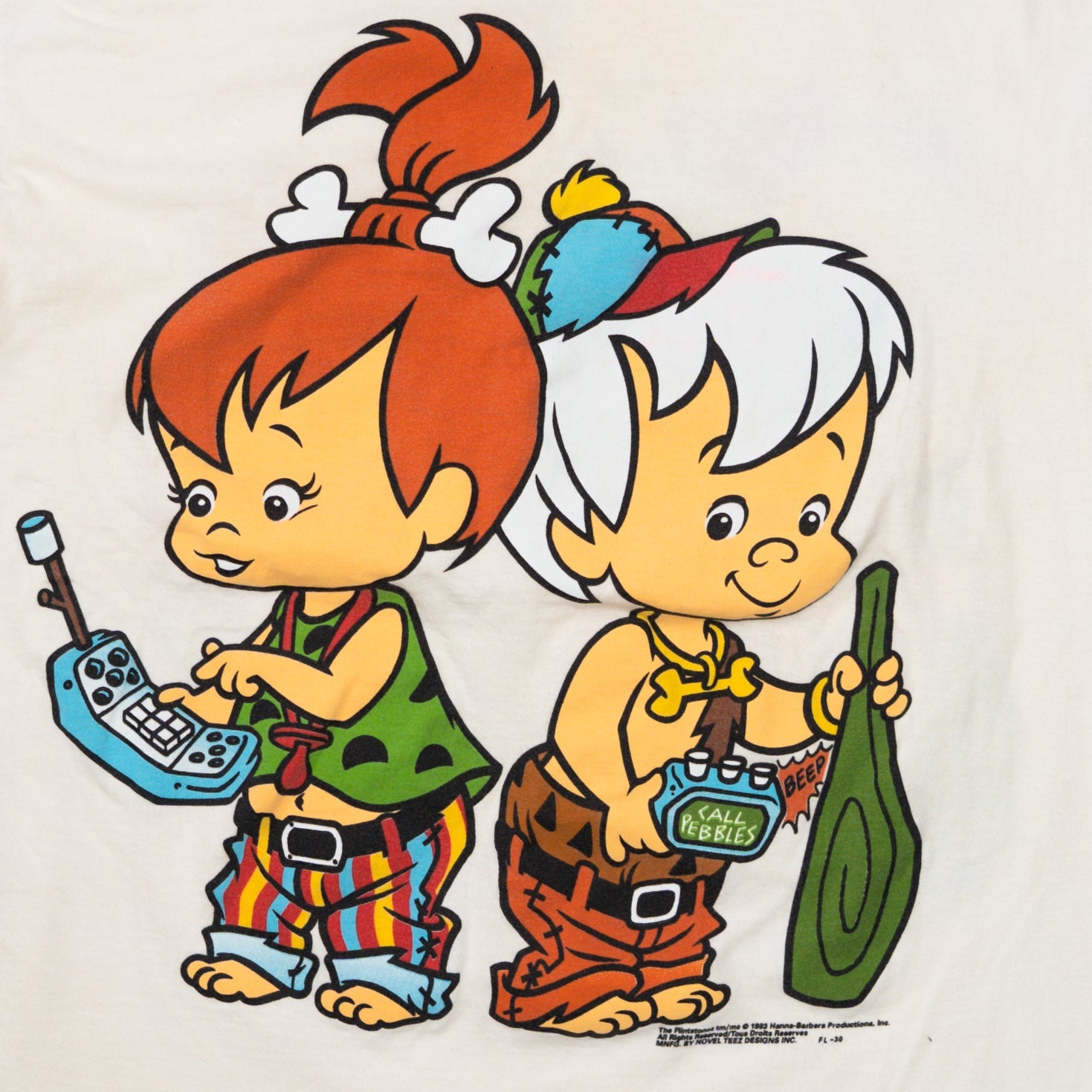 Vintage '93 Flintstones Pebbles + Bambam Tee (M)