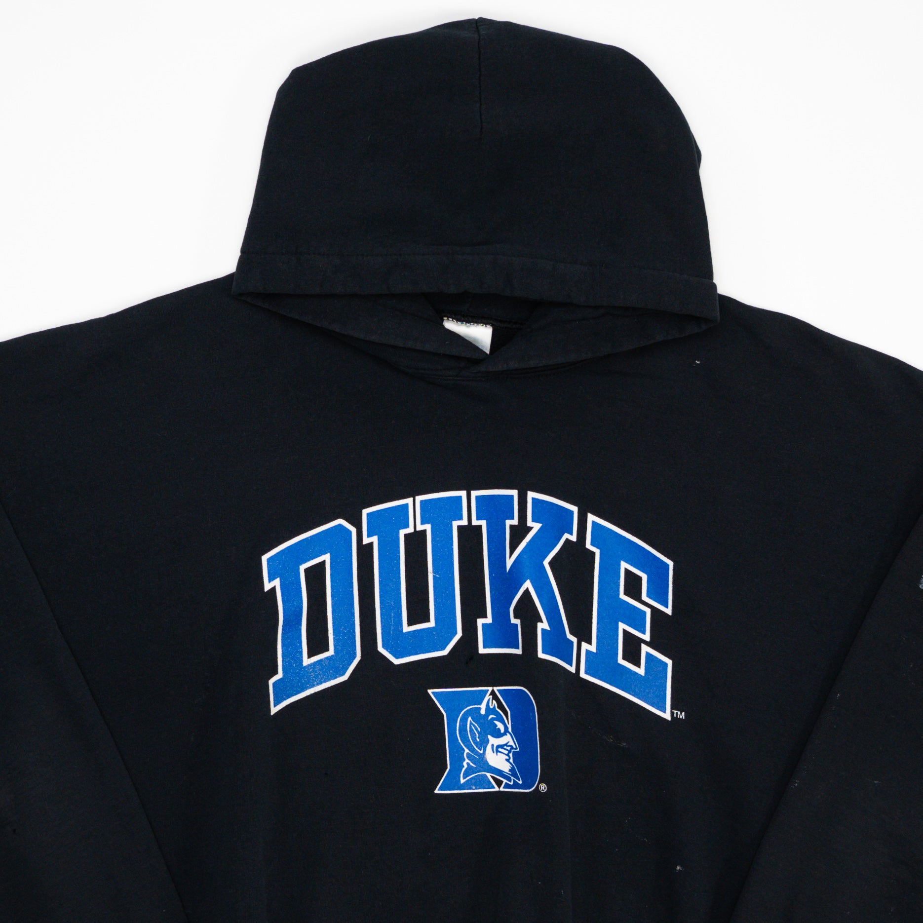 Vintage Black Duke University Hoodie (XL) | Rebalance Vintage.