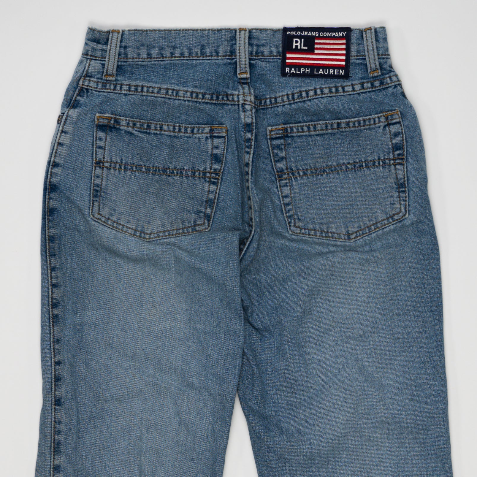 Vintage Blue Ralph Lauren Polo Jeans | Rebalance Vintage.