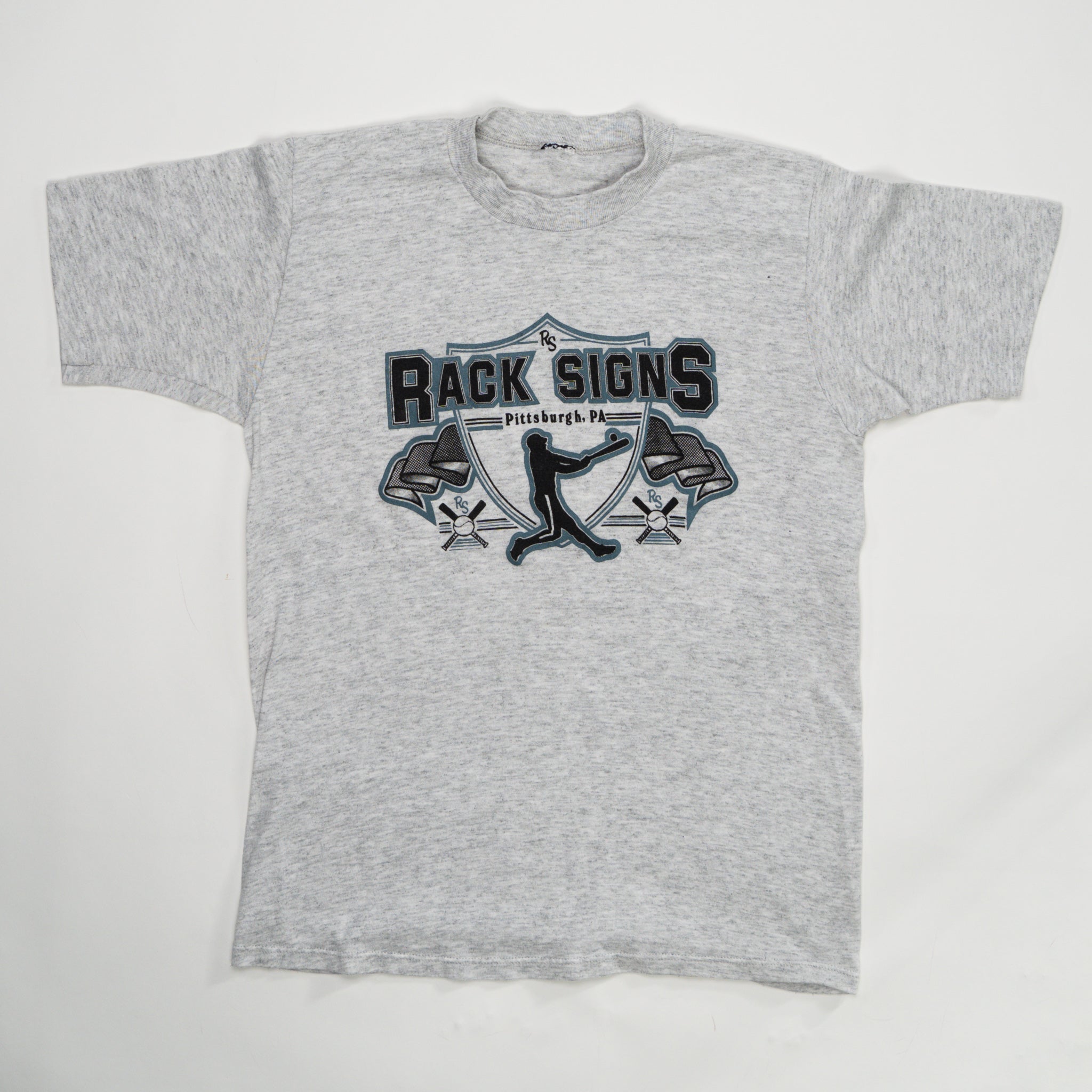 Vintage Rack Signs Pittsburgh Baseball Tee (S) | Rebalance Vintage.