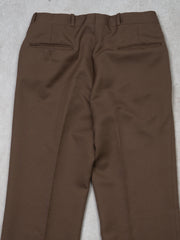 Vintage 70s Light Brown Dress Pants (30 x 28)