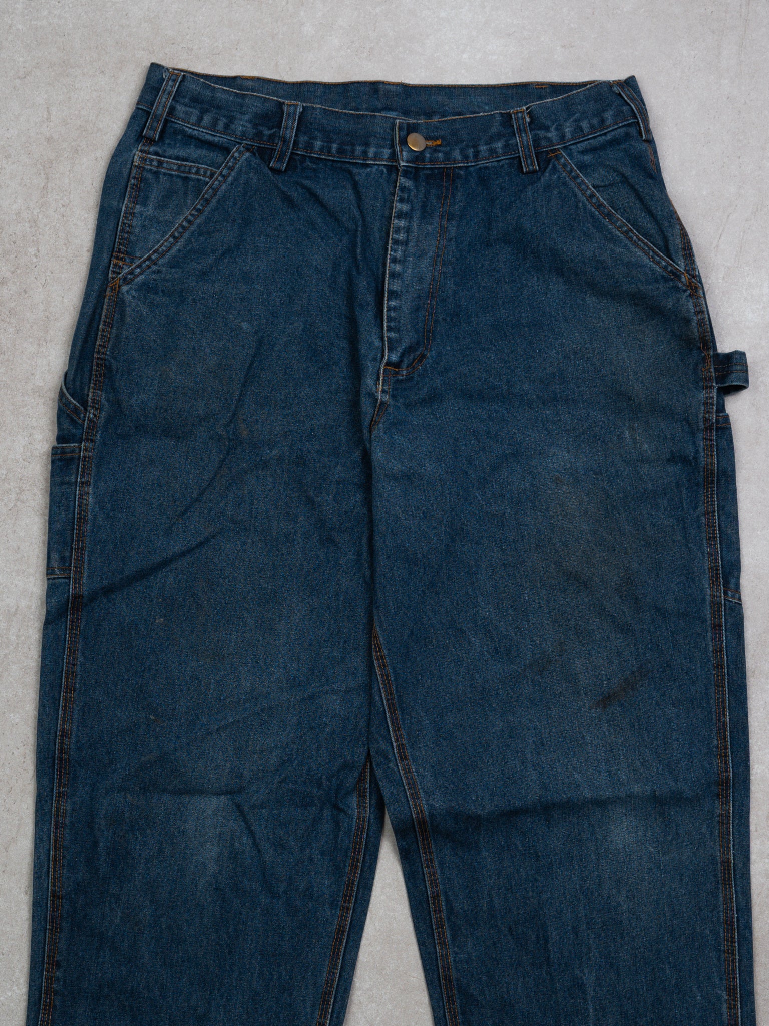Vintage 00s Blue Rasco Cargo Jeans (32 x 30)