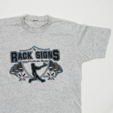 Vintage Rack Signs Pittsburgh Baseball Tee (S) | Rebalance Vintage.