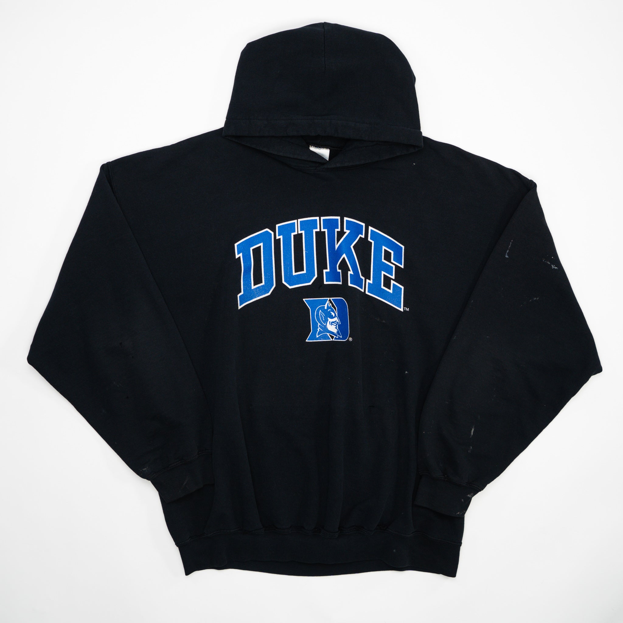 Vintage Black Duke University Hoodie (XL) | Rebalance Vintage.