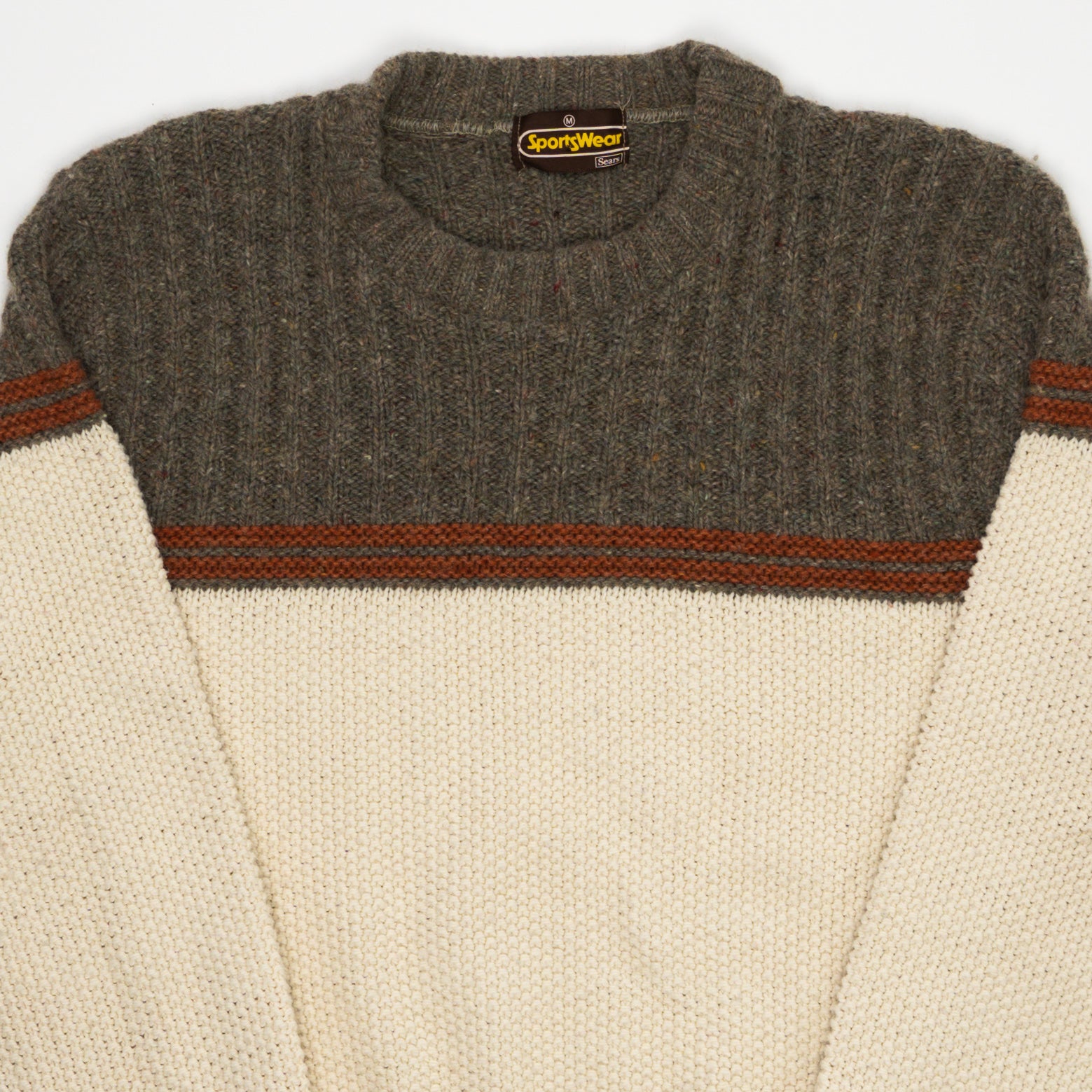 Vintage 80s Sears Sportswear Knit Sweater (M) | Rebalance Vintage.
