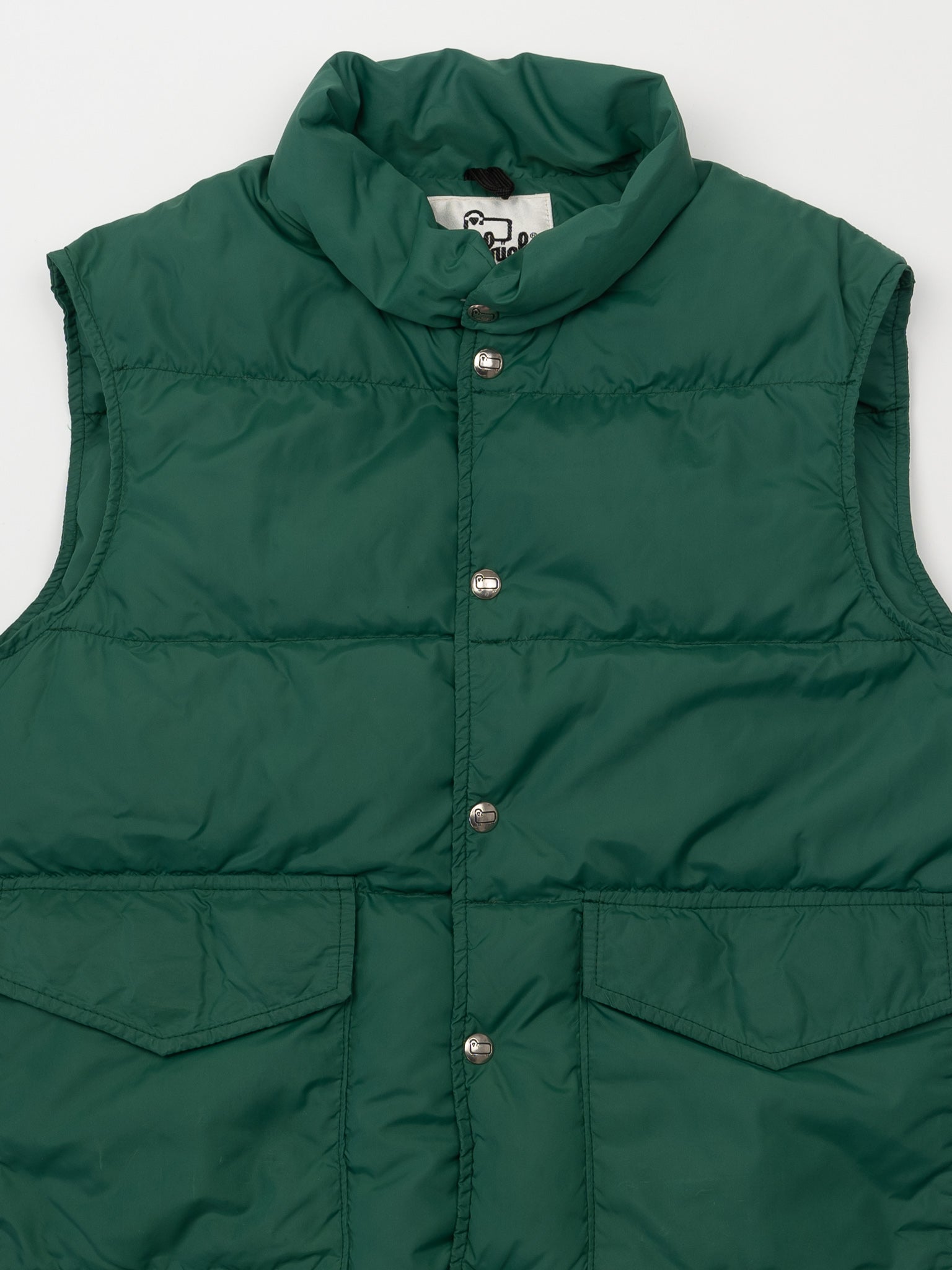 Vintage 80s Green Woolrich Puffer Vest (M)