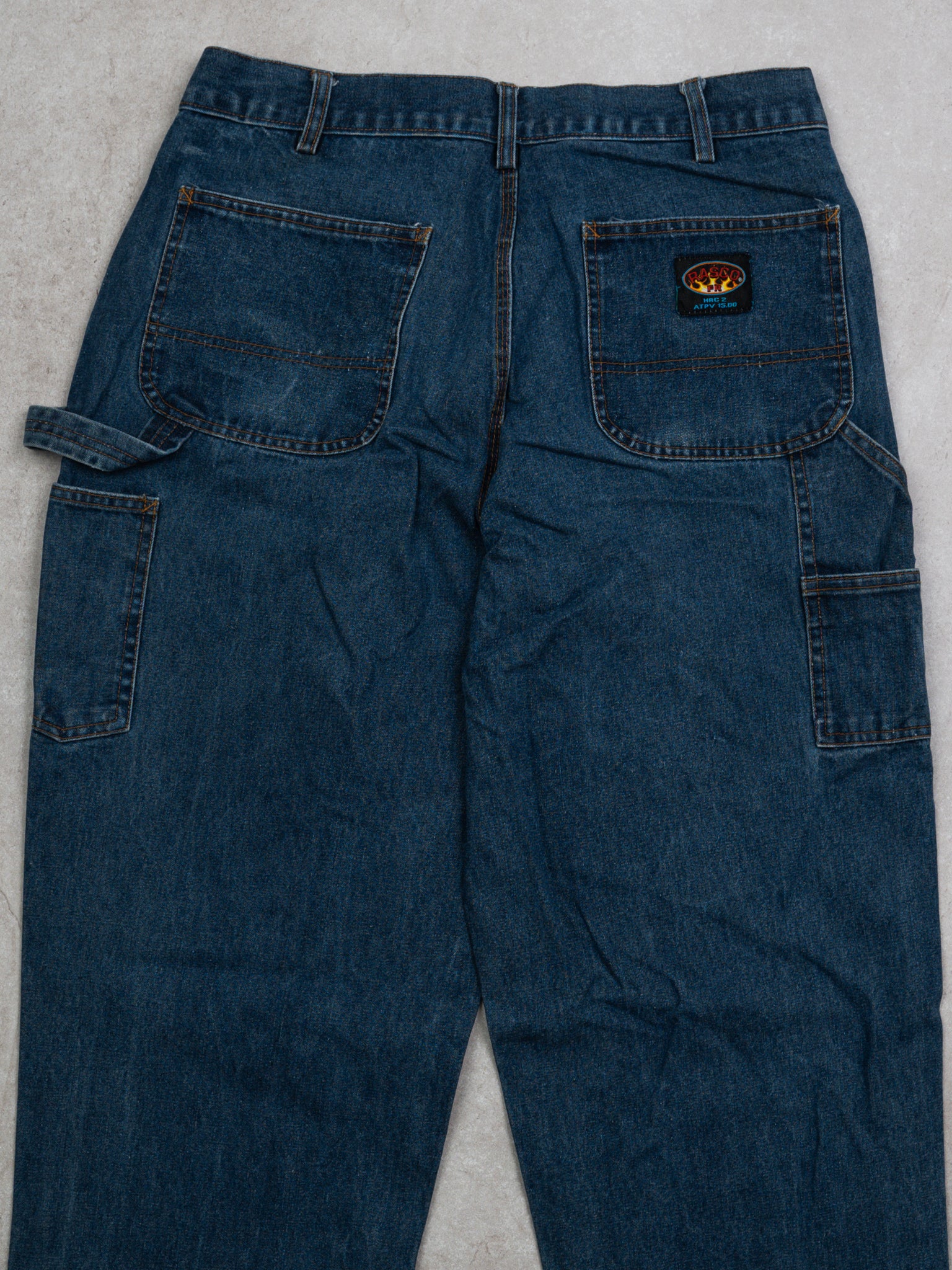 Vintage 00s Blue Rasco Cargo Jeans (32 x 30)