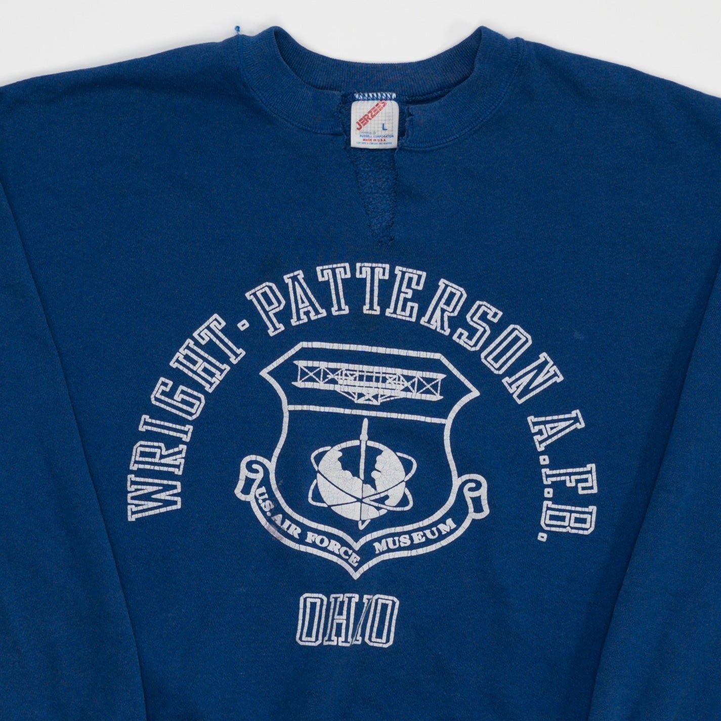 Vintage 90s Wright Patterson Ohio Crewneck (M) | Rebalance Vintage.