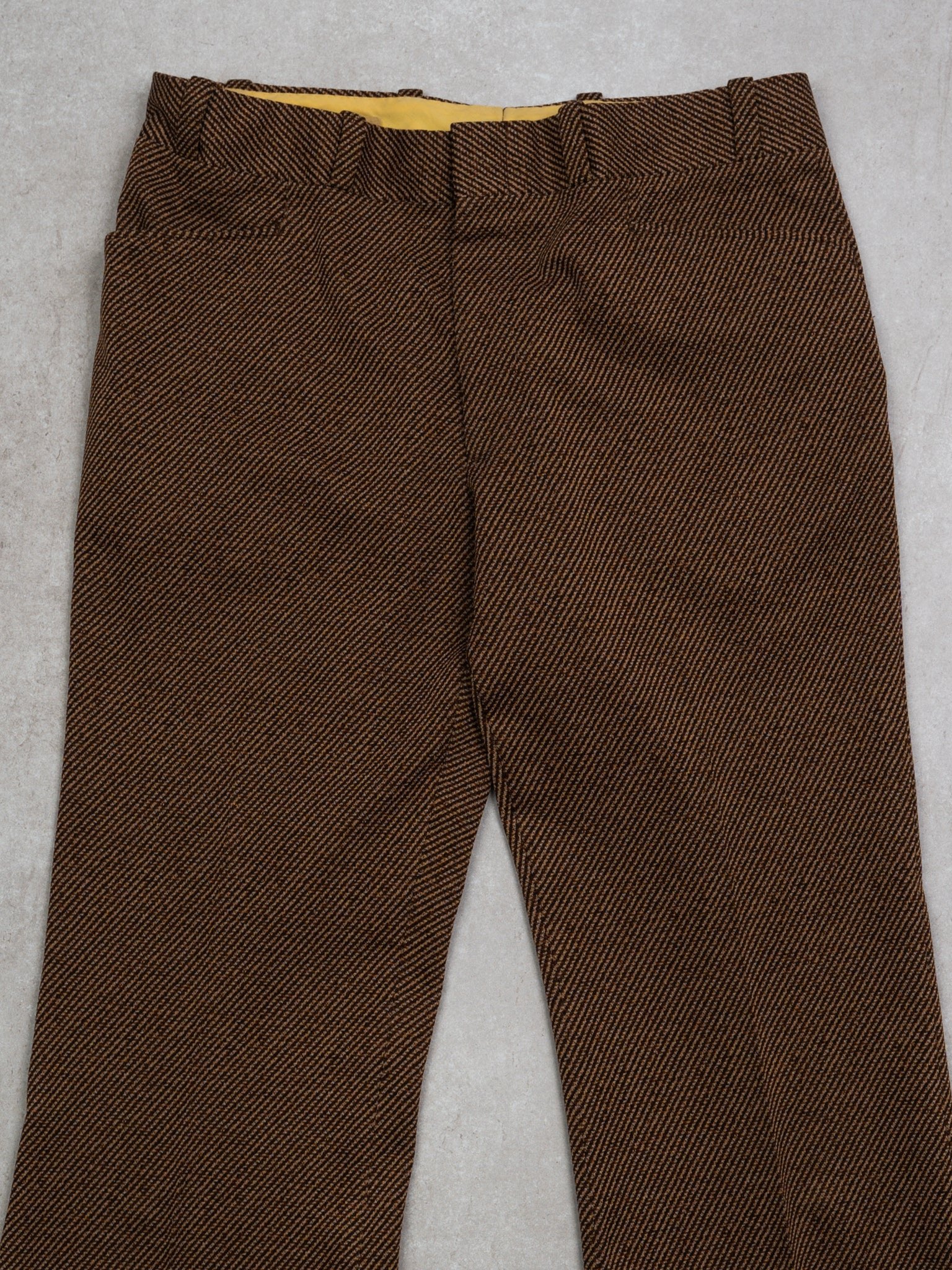 Vintage 70s Registered Men Flared Trousers (36 x 33)