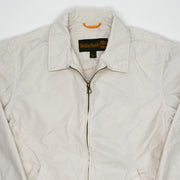 Vintage White Timberland Light Bomber Jacket (L)