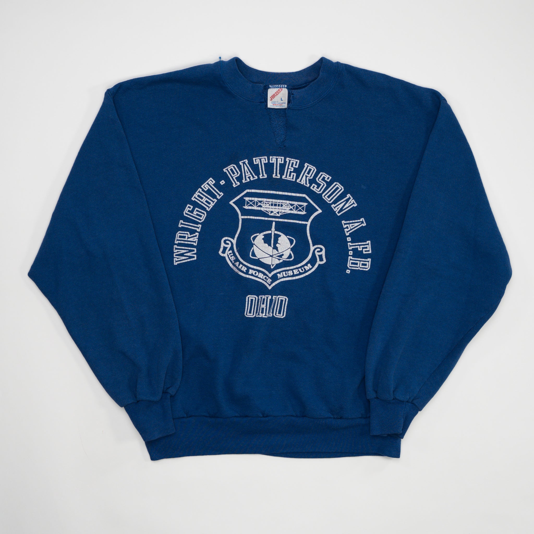 Vintage 90s Wright Patterson Ohio Crewneck (M) | Rebalance Vintage.