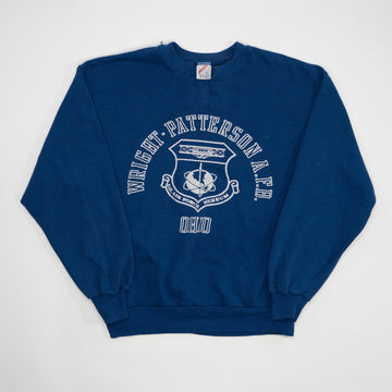Vintage 90s Wright Patterson Ohio Crewneck (M) | Rebalance Vintage.