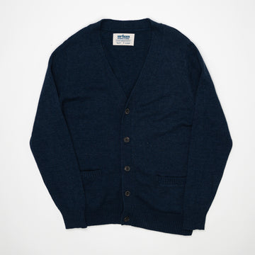 Vintage 90s Blue Urban Pipeline Knit Caridgan (M) | Rebalance Vintage.