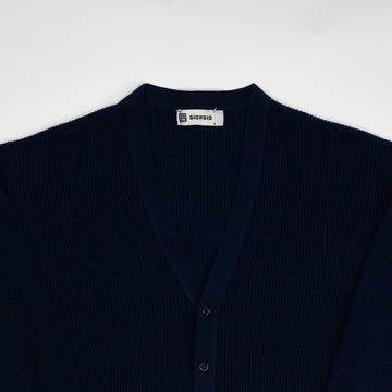 Vintage 80s Blue Giorgio Knit Cardigan (M) | Rebalance Vintage.