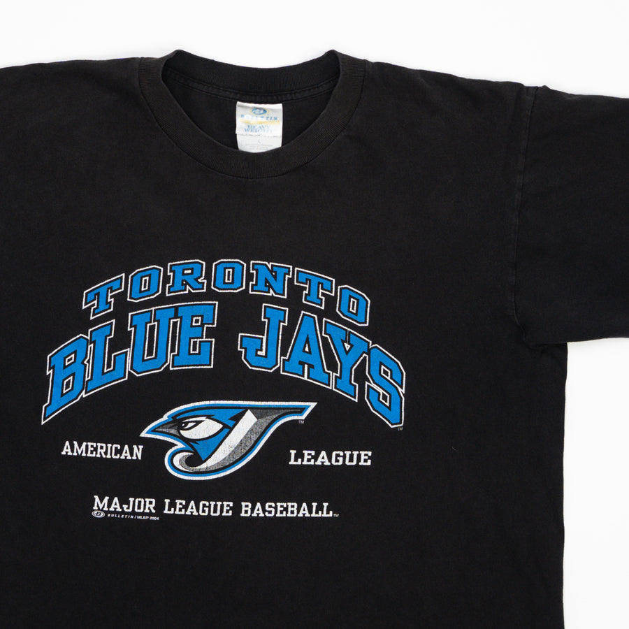Vintage '04 Black Toronto Blue Jays MLB Tee (M) | Rebalance Vintage.