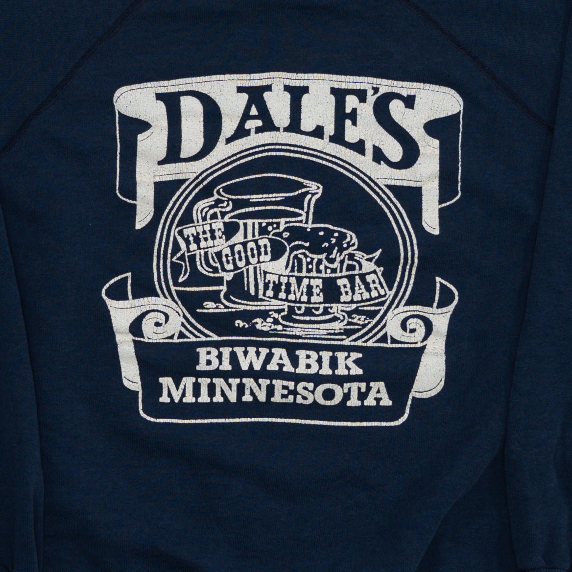 Vintage 90s Dales The Good Time Bar Crewneck (M/L) | Rebalance Vintage.
