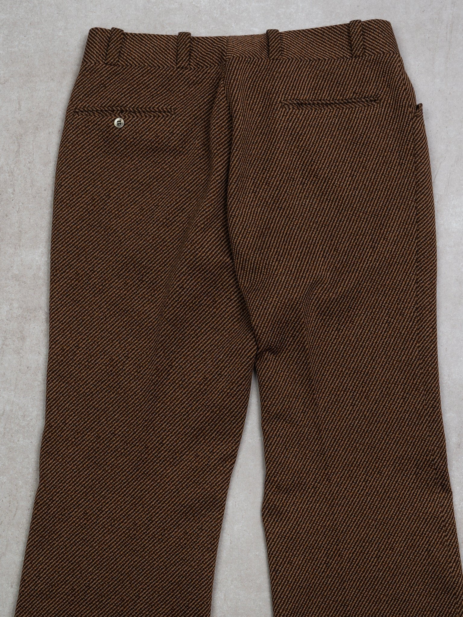Vintage 70s Registered Men Flared Trousers (36 x 33)