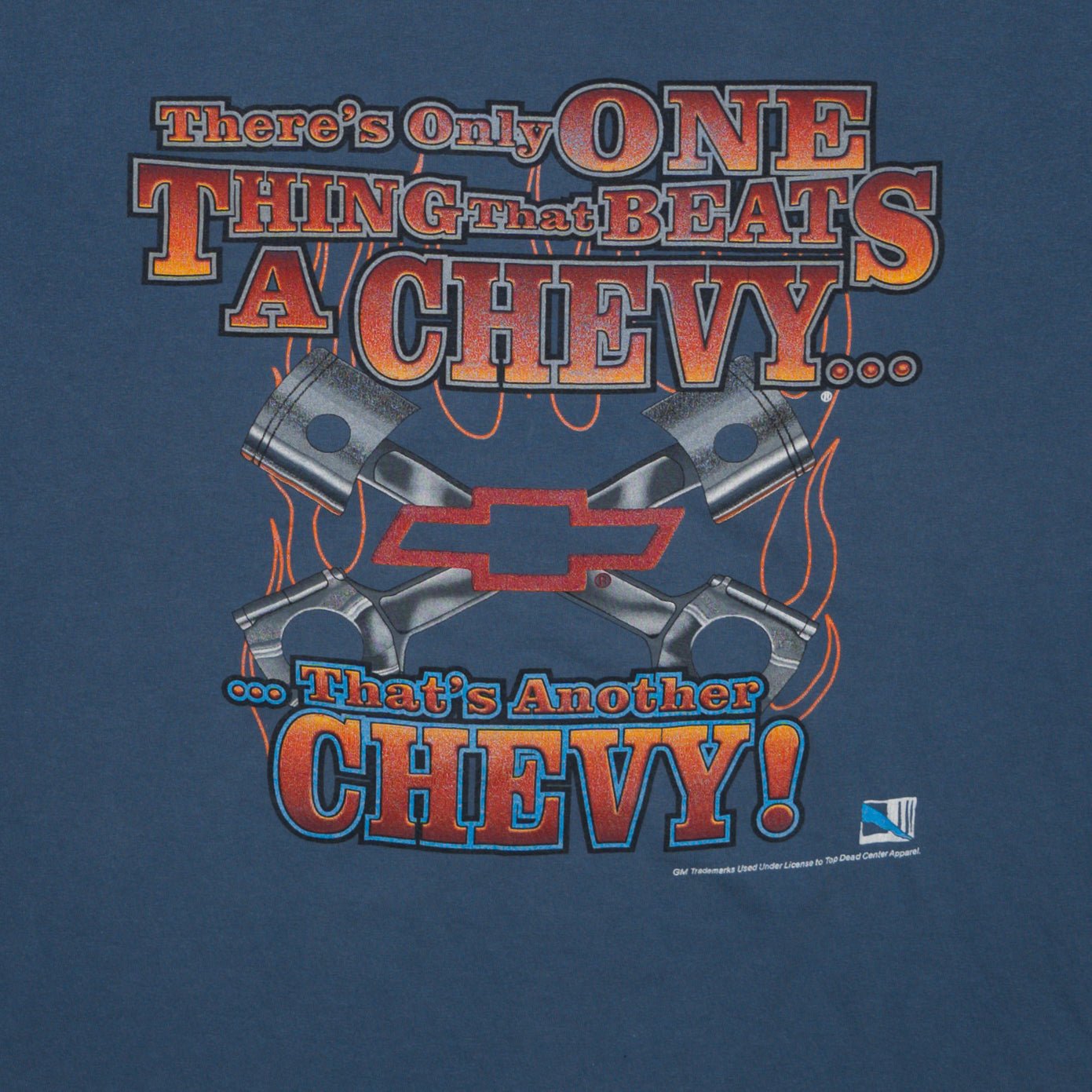 Vintage Theres Only One Thing That Beats A Chevy Tee (L) | Rebalance Vintage.