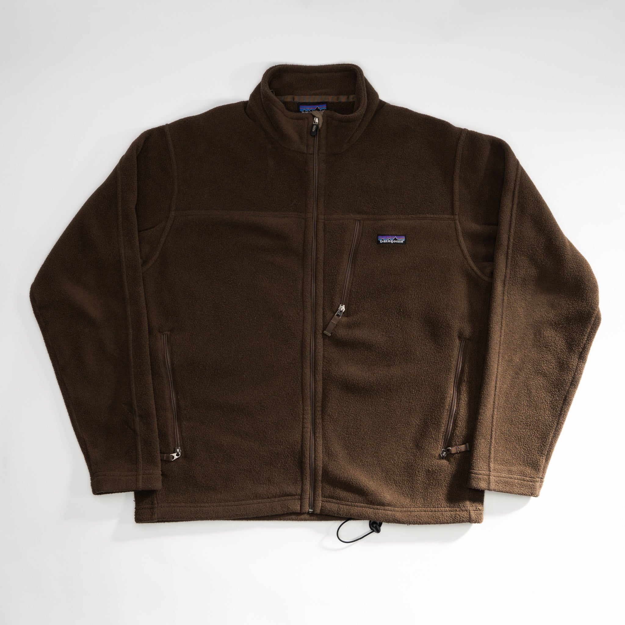 Vintage Brown Patagonia Zip Up Sweater (M/L) | Rebalance Vintage.