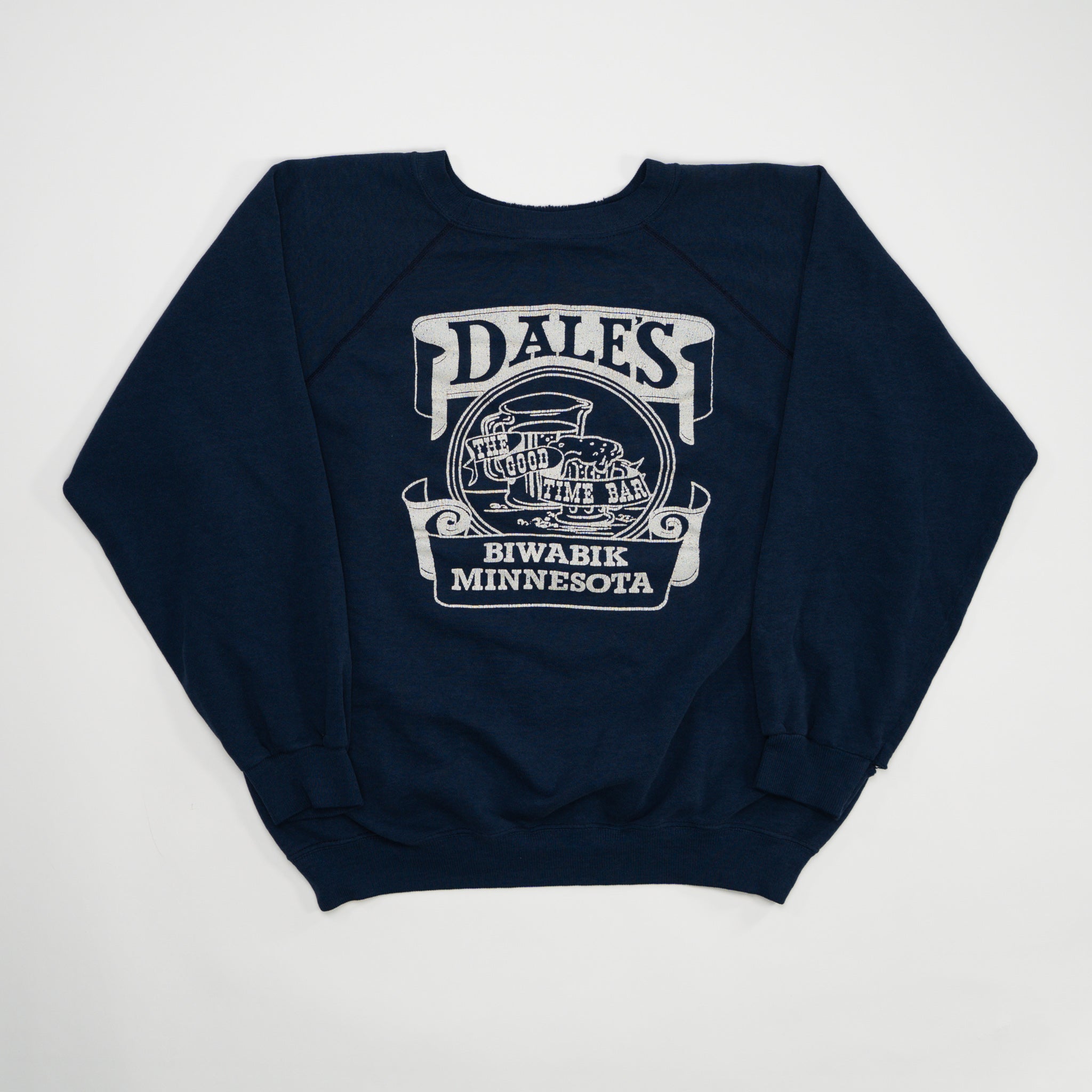Vintage 90s Dales The Good Time Bar Crewneck (M/L) | Rebalance Vintage.
