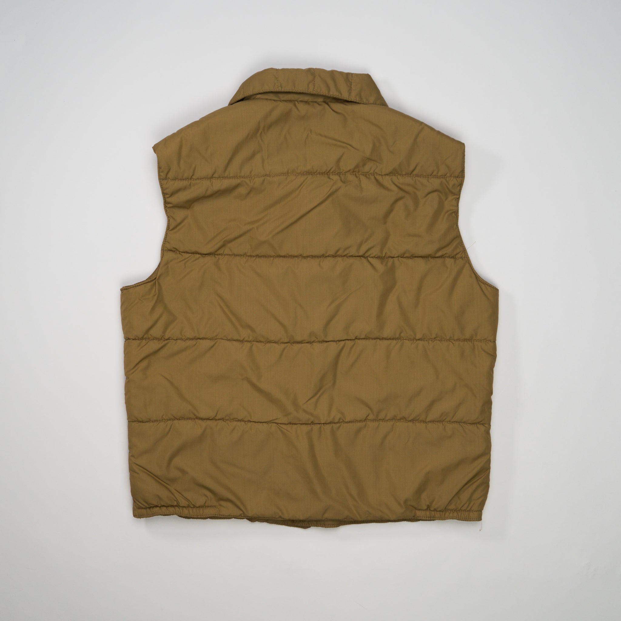 Vintage 80s Sears Golden Yellow Puffer Vest (M)