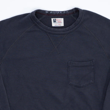 Vintage RARE 1940s Dark Grey Champion Crewneck (M) | Rebalance Vintage.