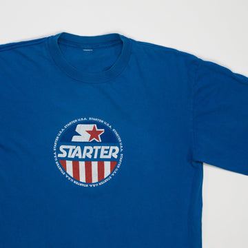 Vintage Blue Starter USA Tee (M/L) | Rebalance Vintage.