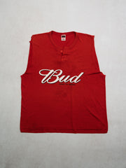 Vintage 90s Red Bud King of Beer Tank