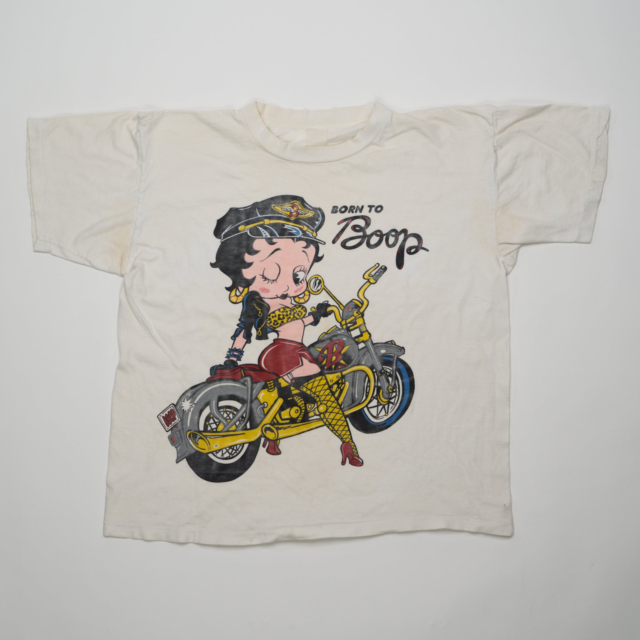 Vintage Born to Boop Motorcycle Tee (M) | Rebalance Vintage.