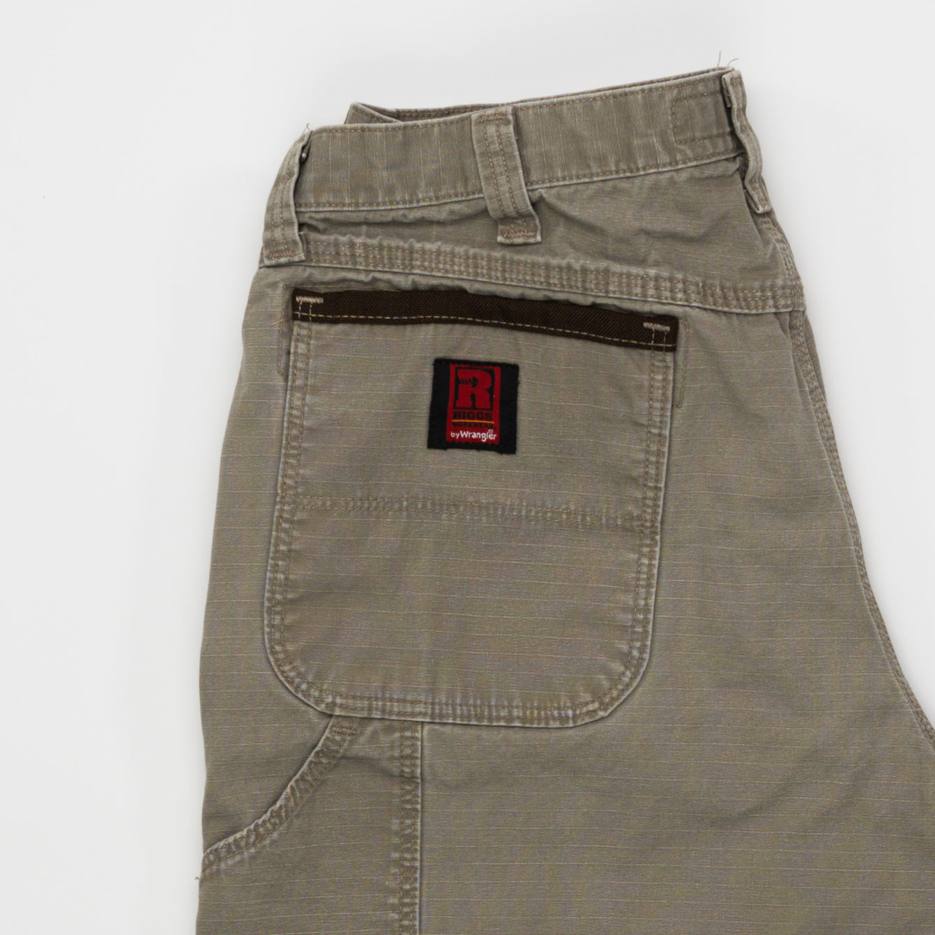 Vintage Beige Wrangler Riggs Workwear Pants (34) | Rebalance Vintage.