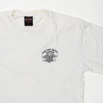 Vintage Harley Davidson Curtiba Brasil Chapter Owners Tee (L) | Rebalance Vintage.